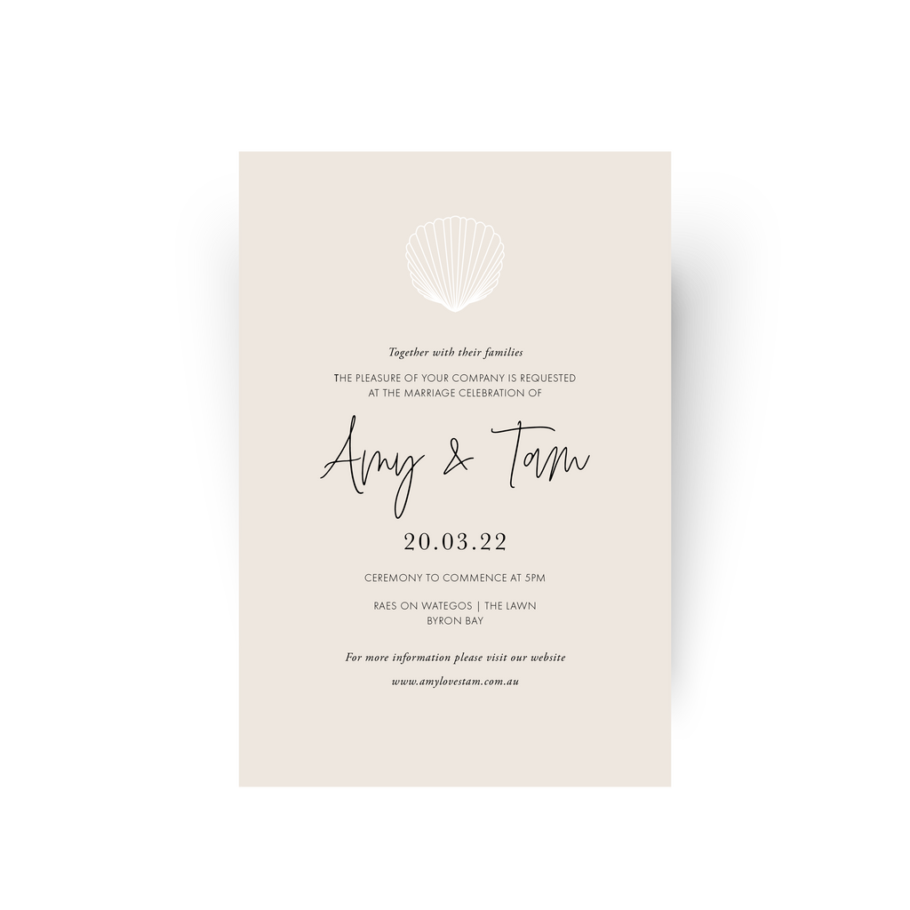 Amy | Wedding Invitation