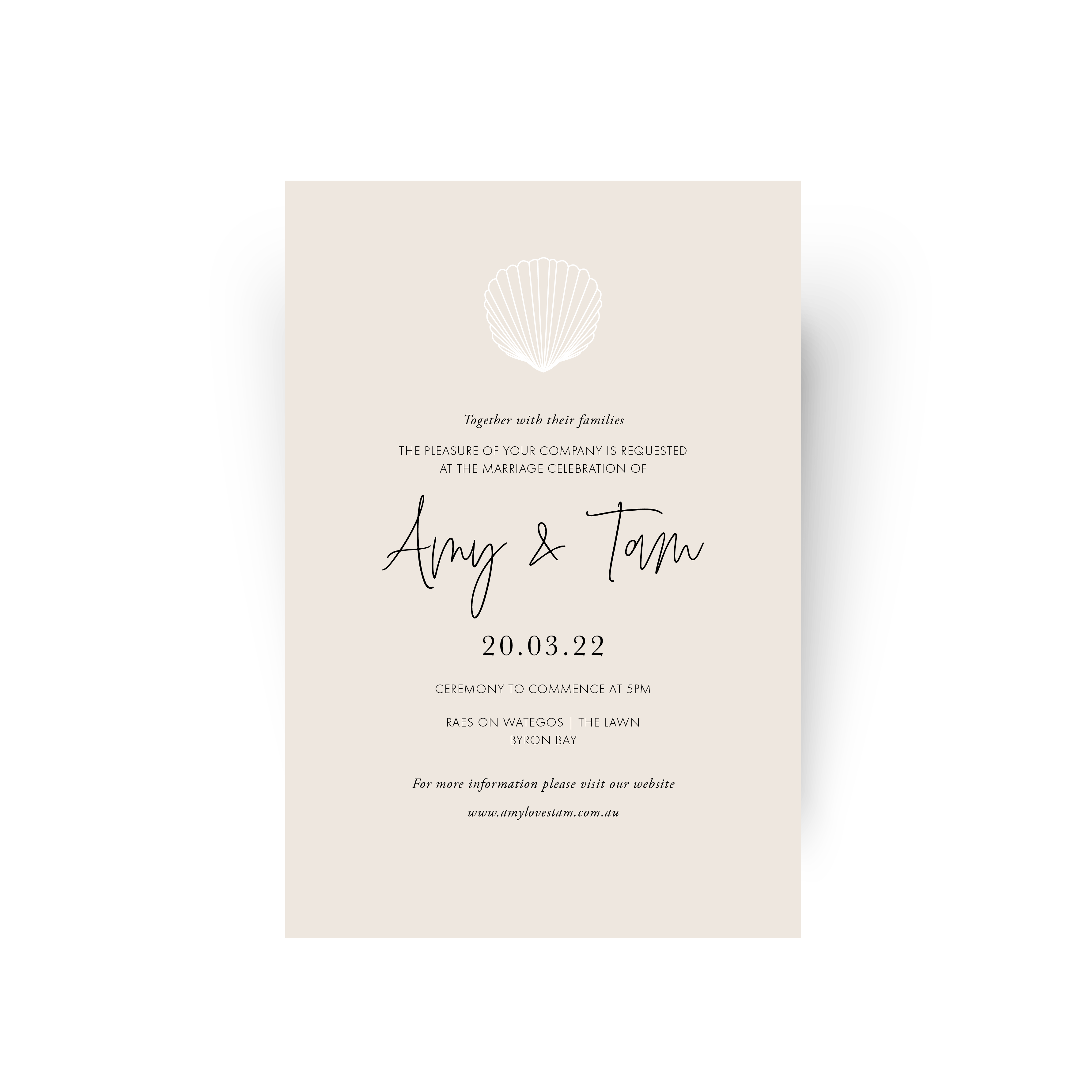Amy | Wedding Invitation
