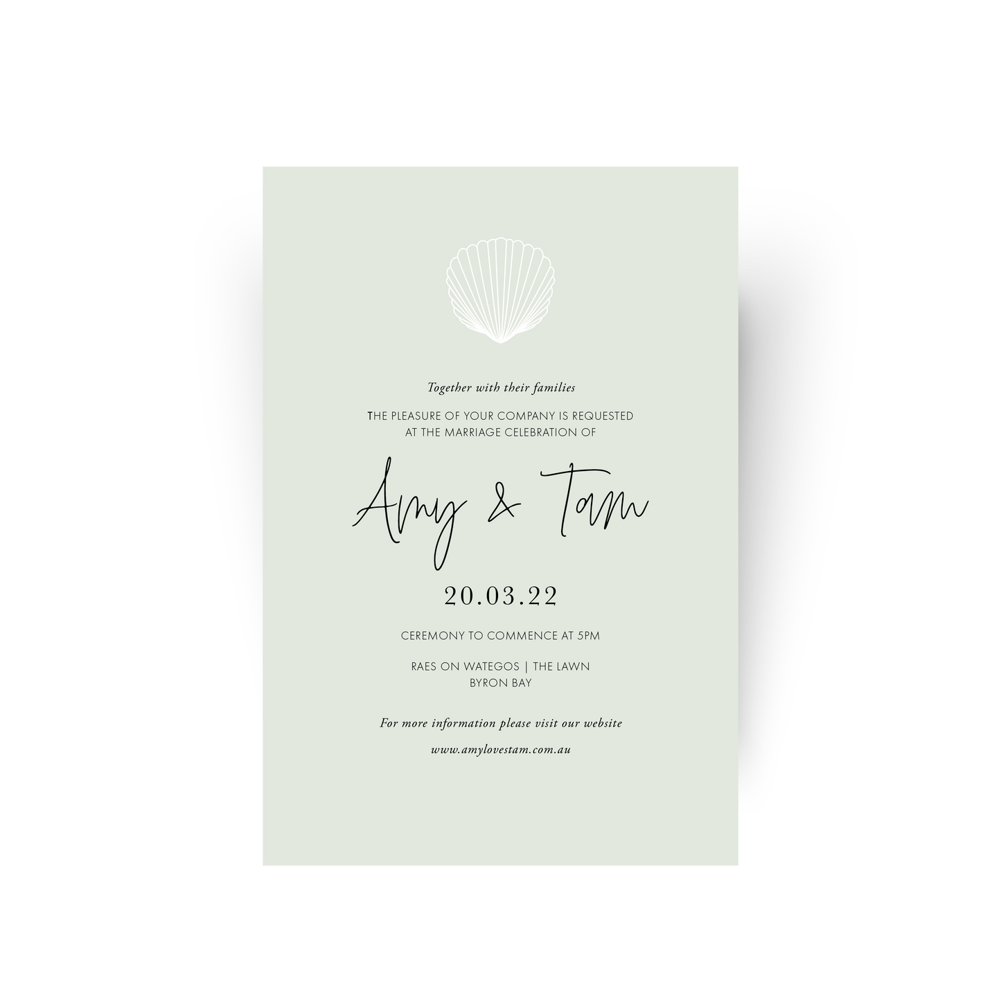Amy | Wedding Invitation