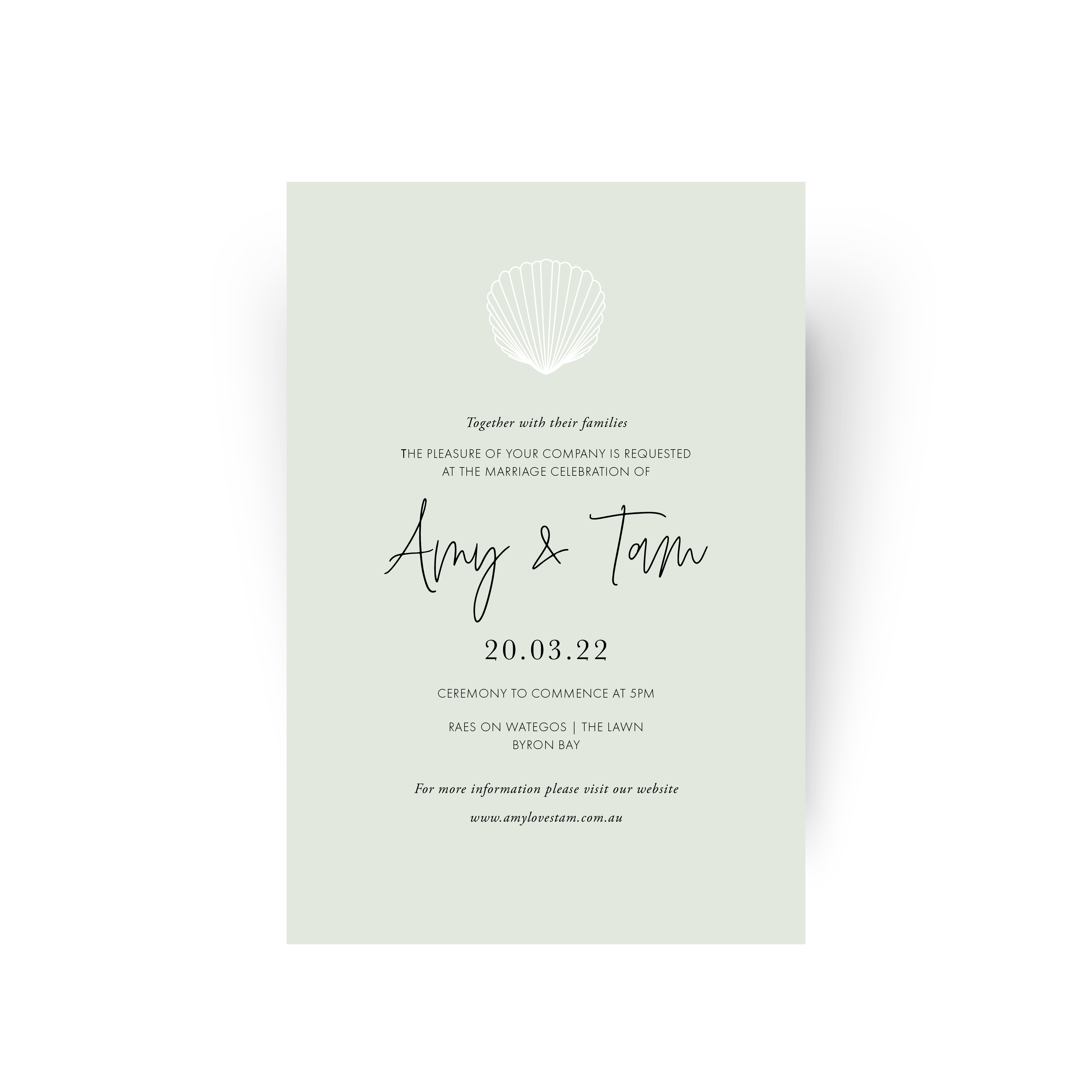 Amy | Wedding Invitation