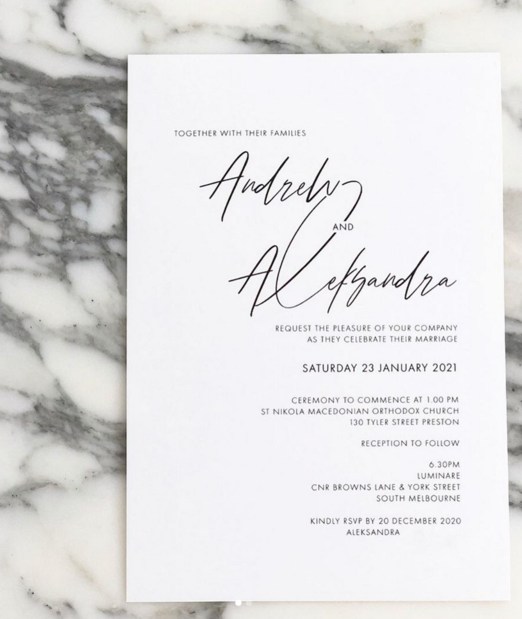 Kylie | Wedding Invitation