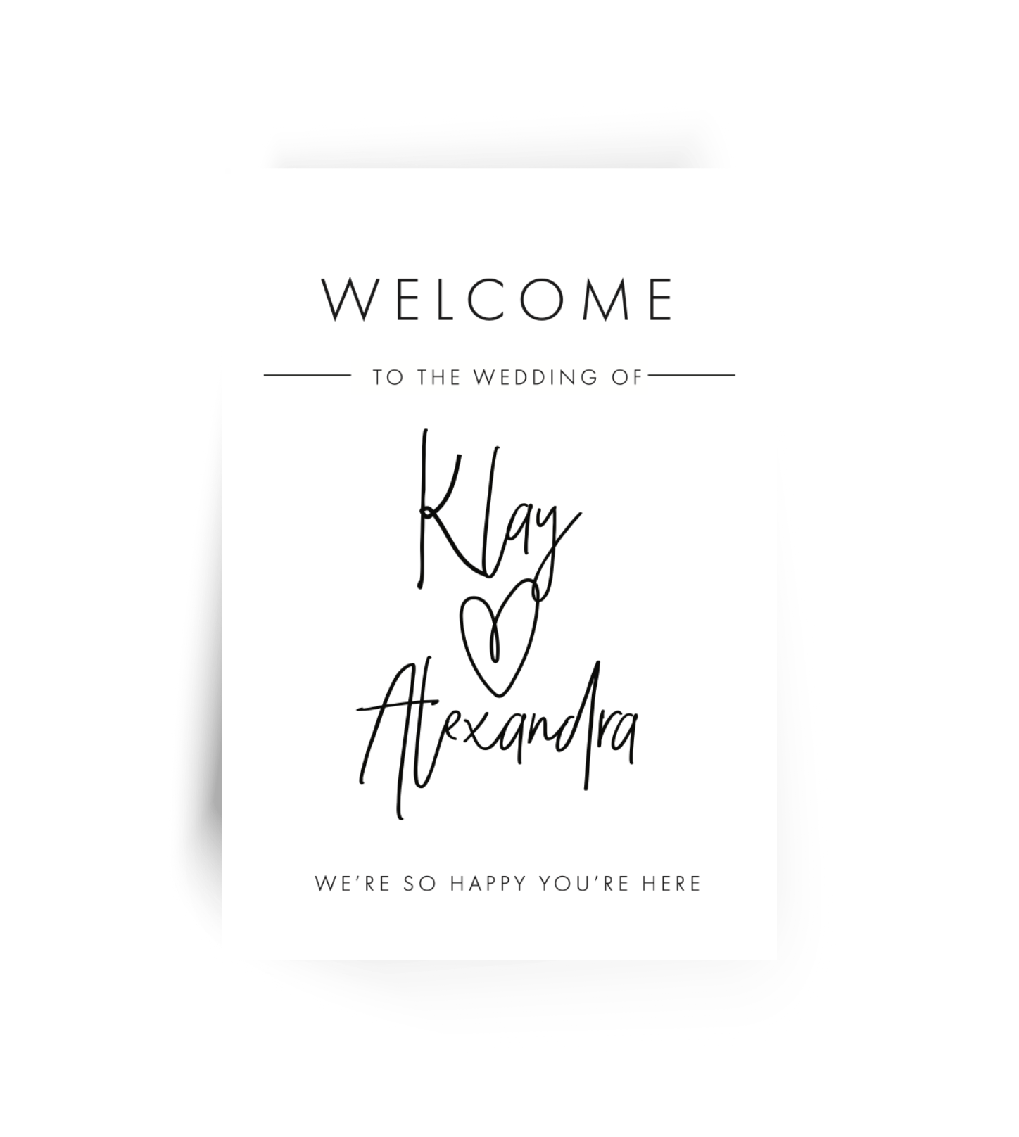 Kallie | Welcome Board