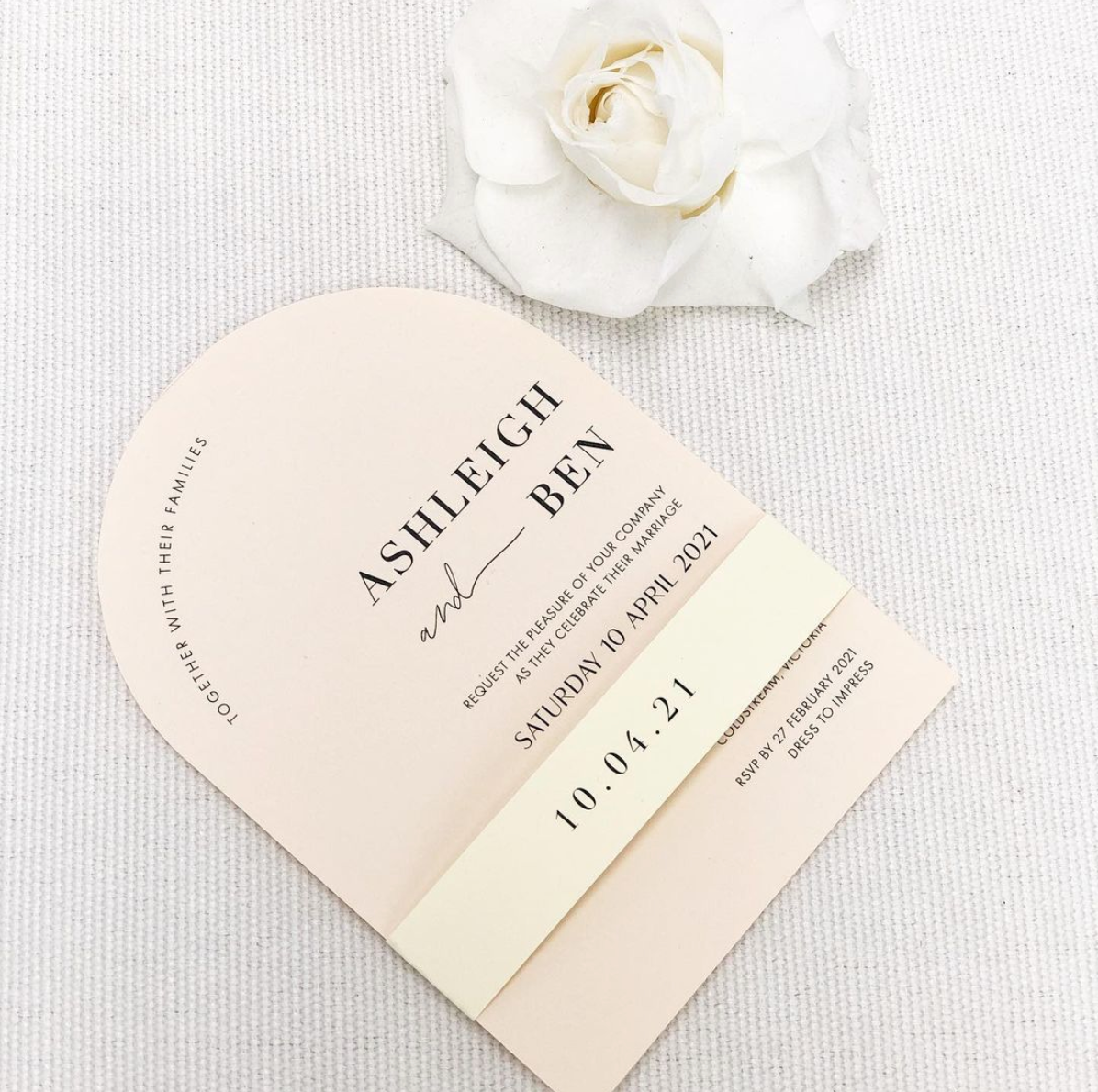 Ashleigh |Wedding Invitation