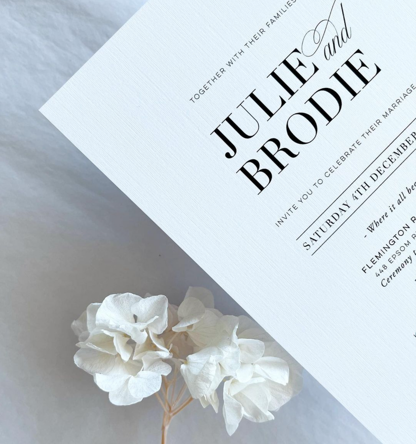 Julie | Wedding Invitation