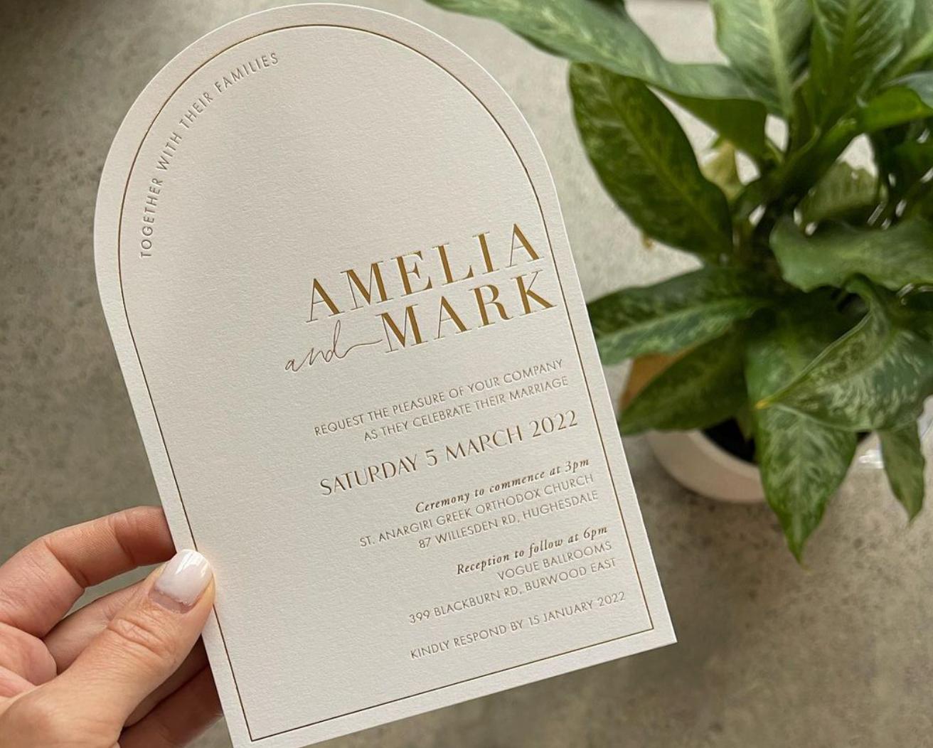 Amelia | Wedding Invitation