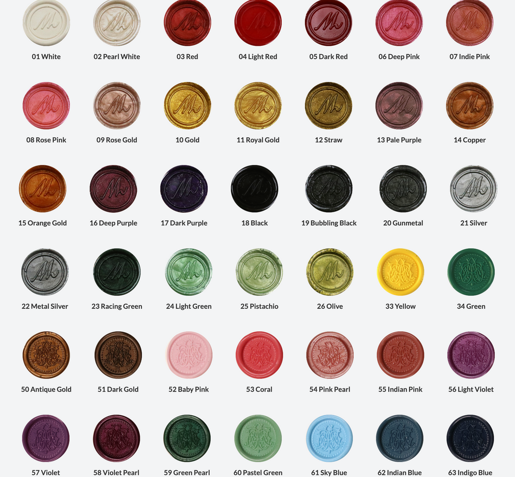 Wax Seals with adhesive backing (Minimum order 50 pieces)