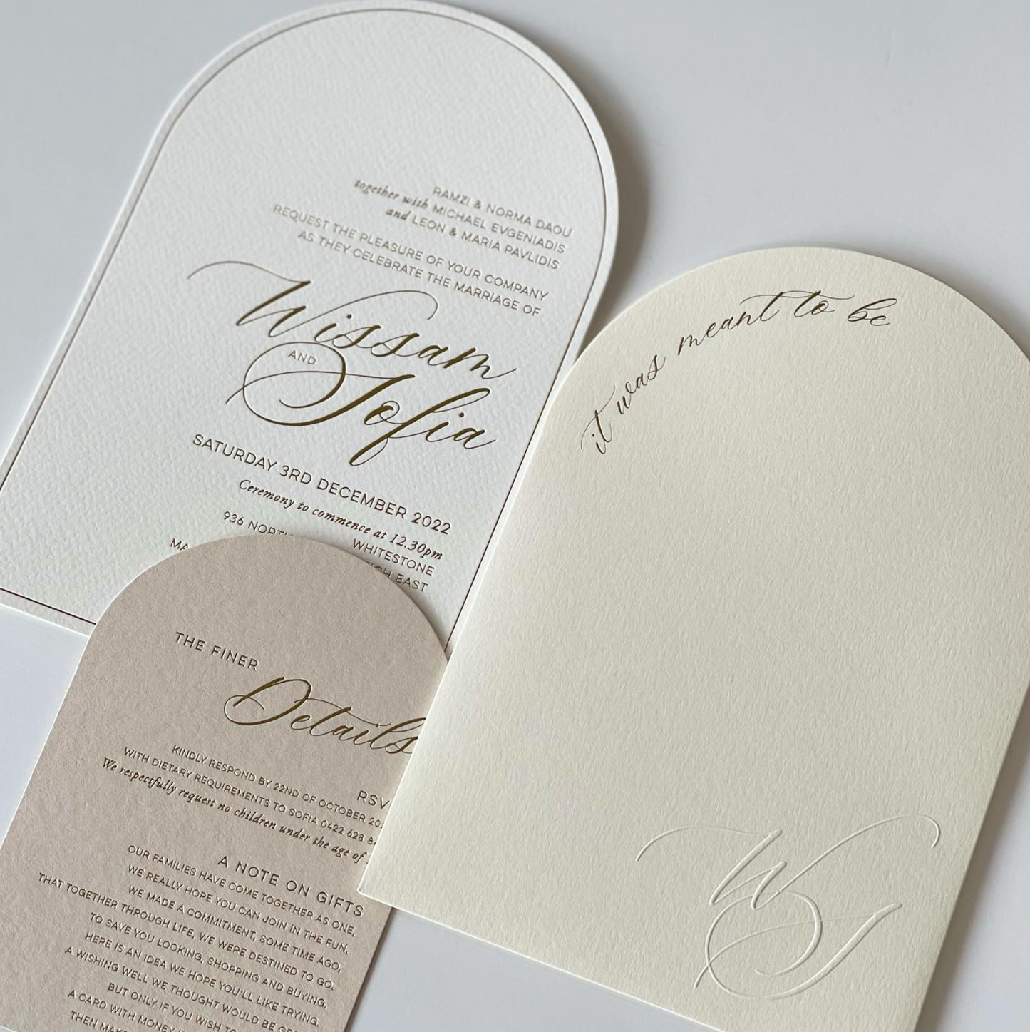 Sofia | Wedding Invitations