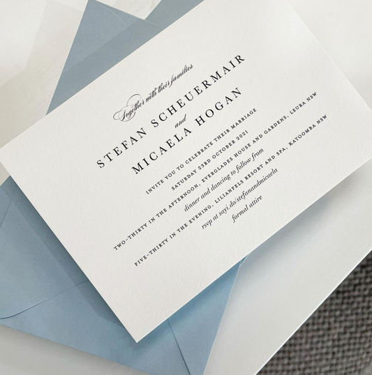 Micaela | Wedding Invitation