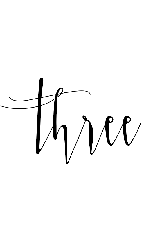 Whimsy | Table Numbers