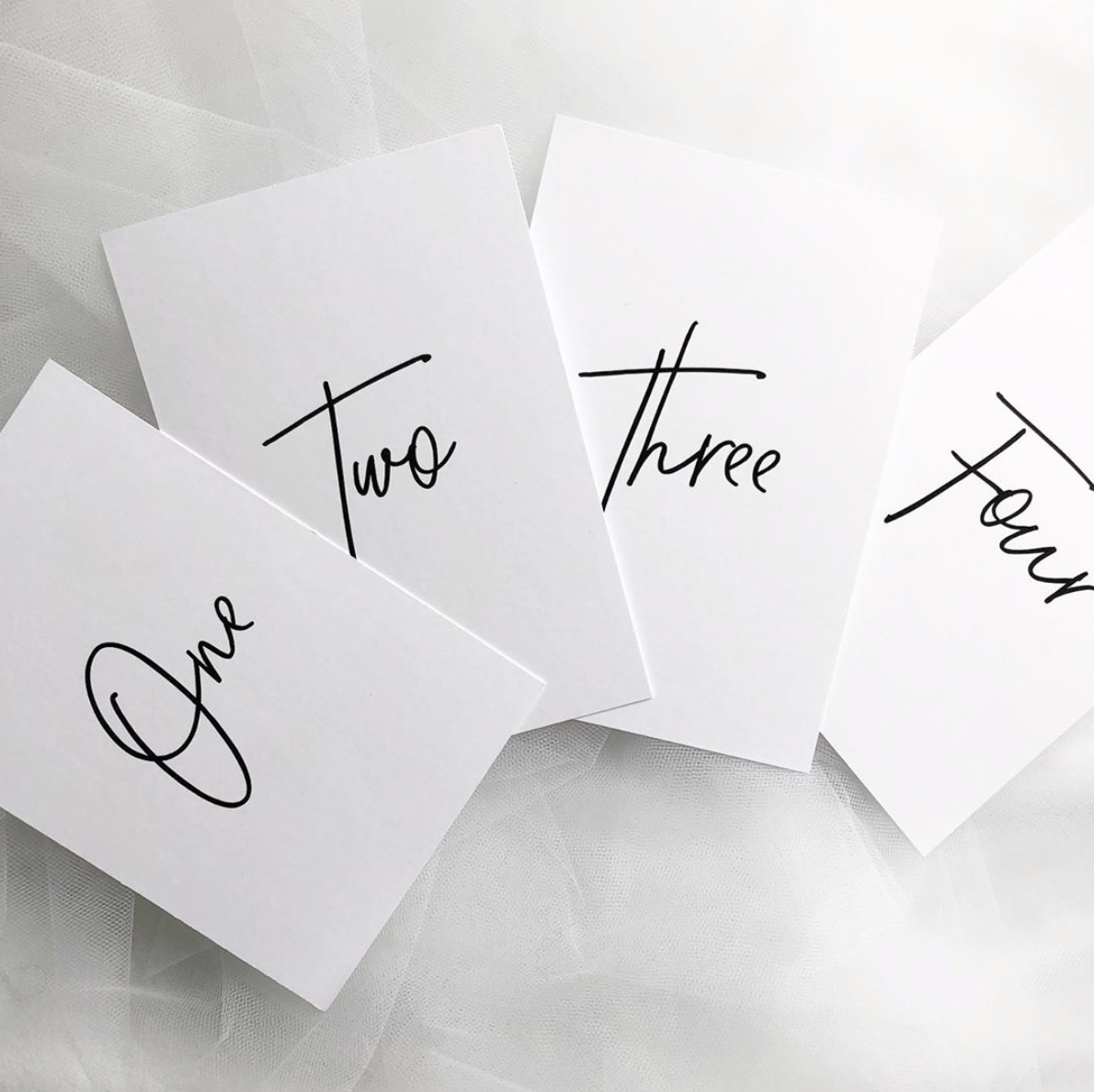 Whimsy | Table Numbers