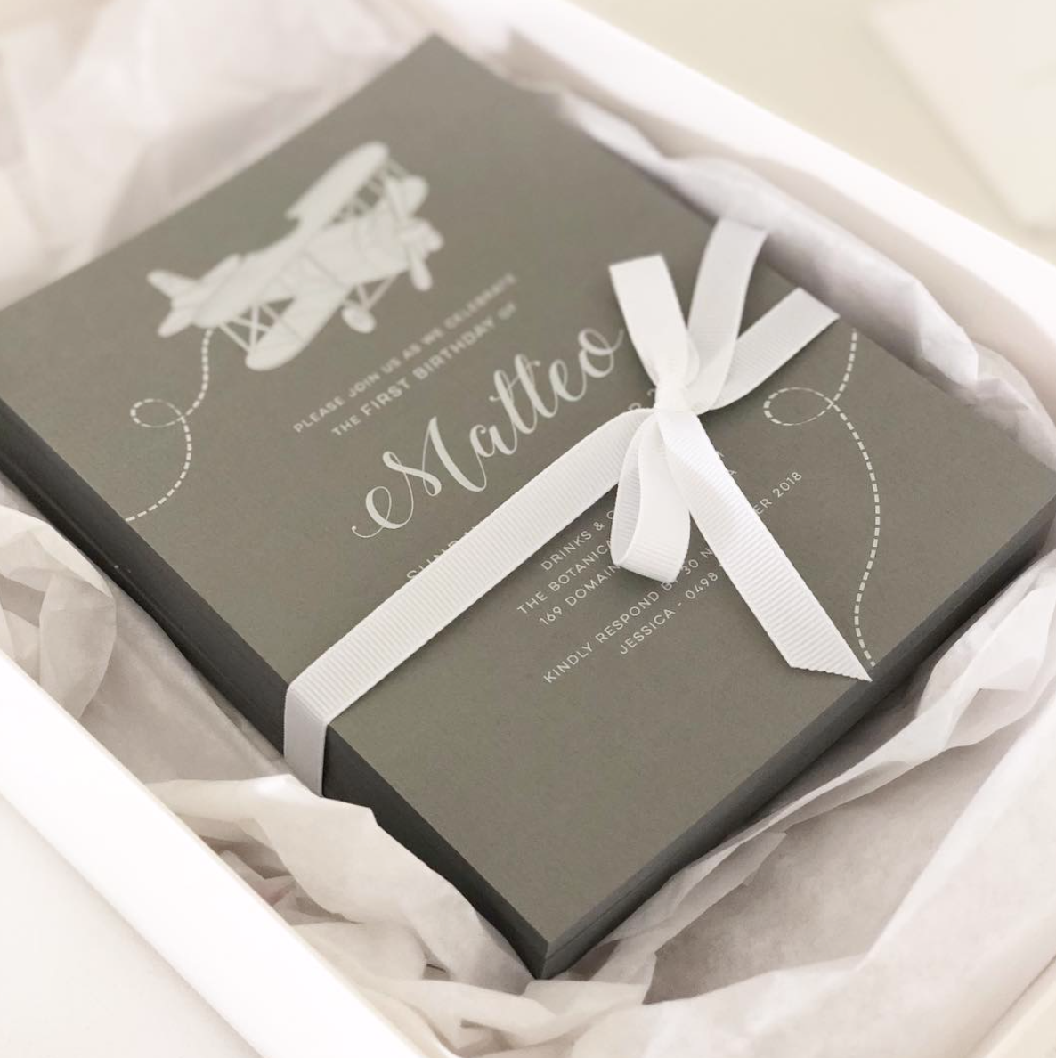 Matteo | Baby Invitation