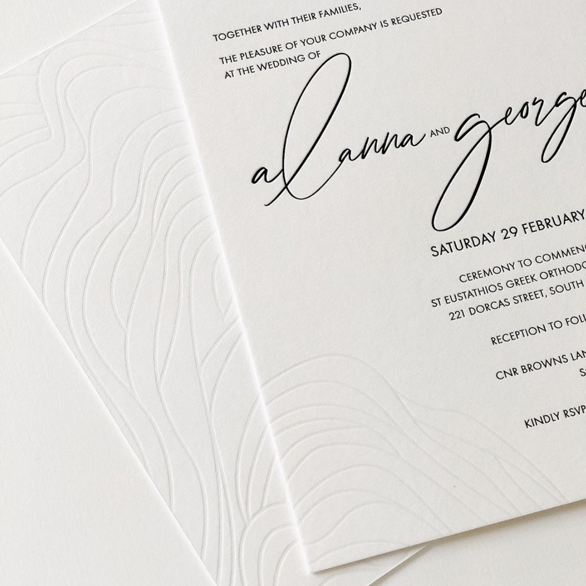 Alanah | Wedding Invitation