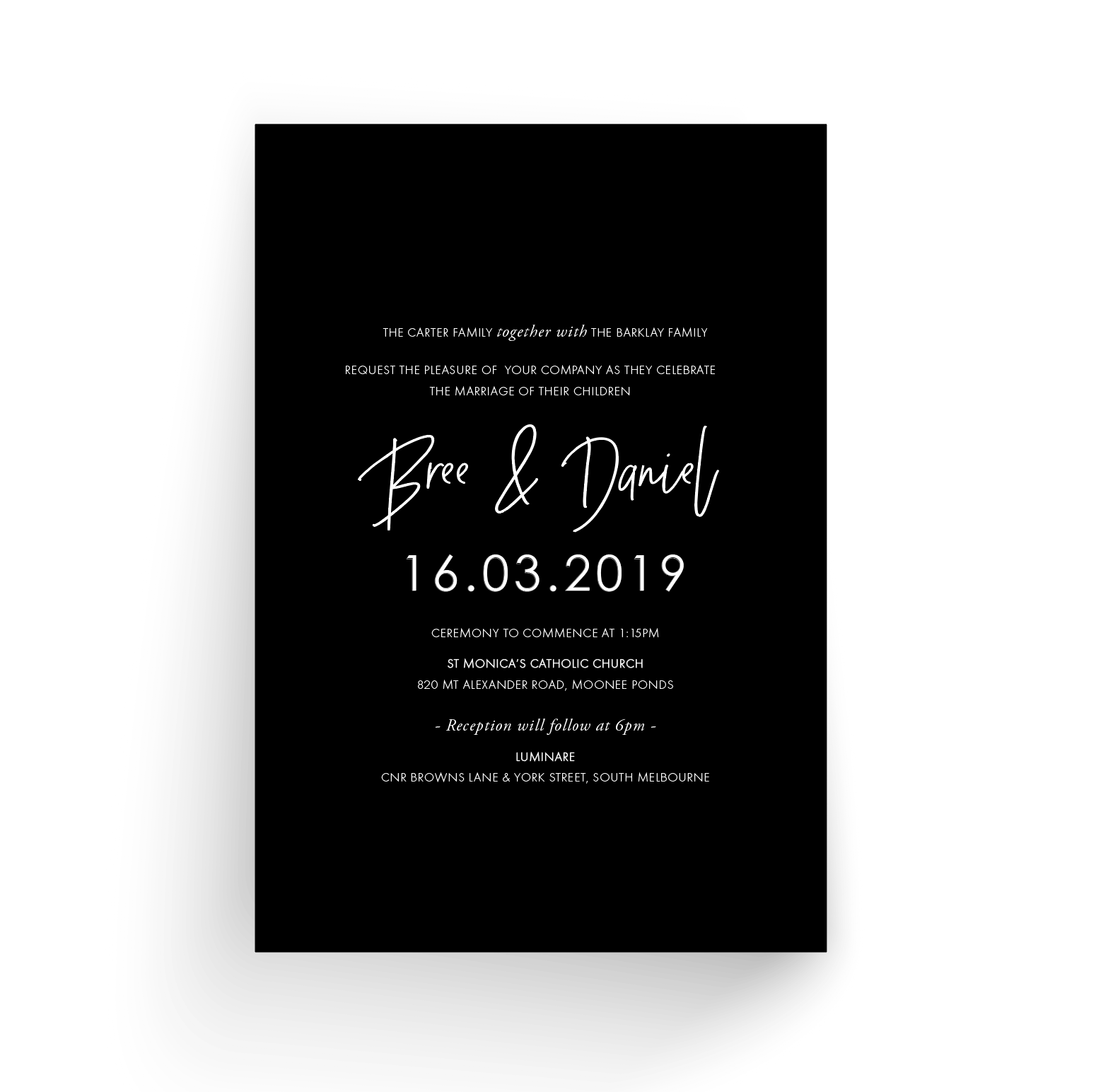 Bree | Wedding Invitation