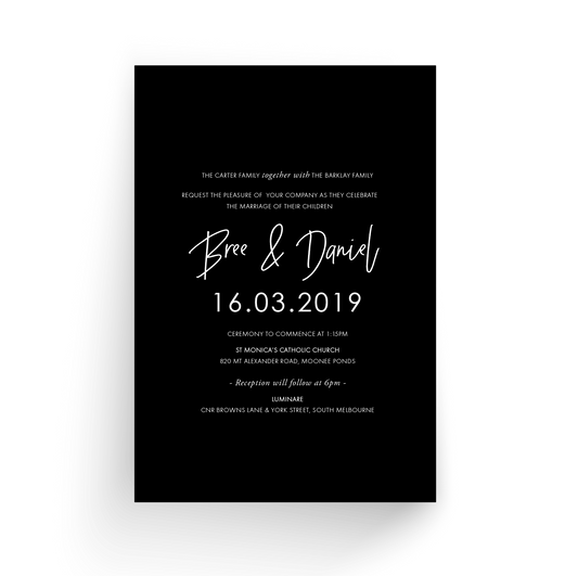 Bree | Wedding Invitation