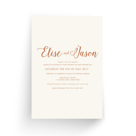 Elise | Wedding Invitation