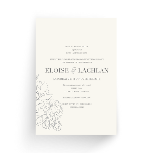 Eloise | Wedding Invitation