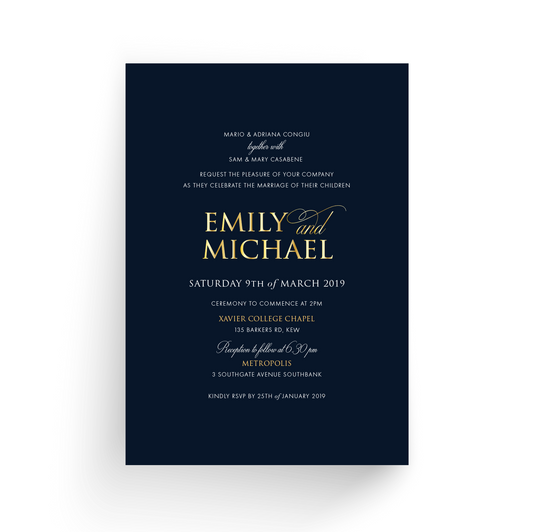 Emily | Wedding Invitation