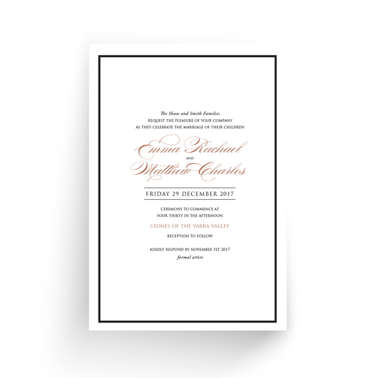 Ella | Wedding Invitation