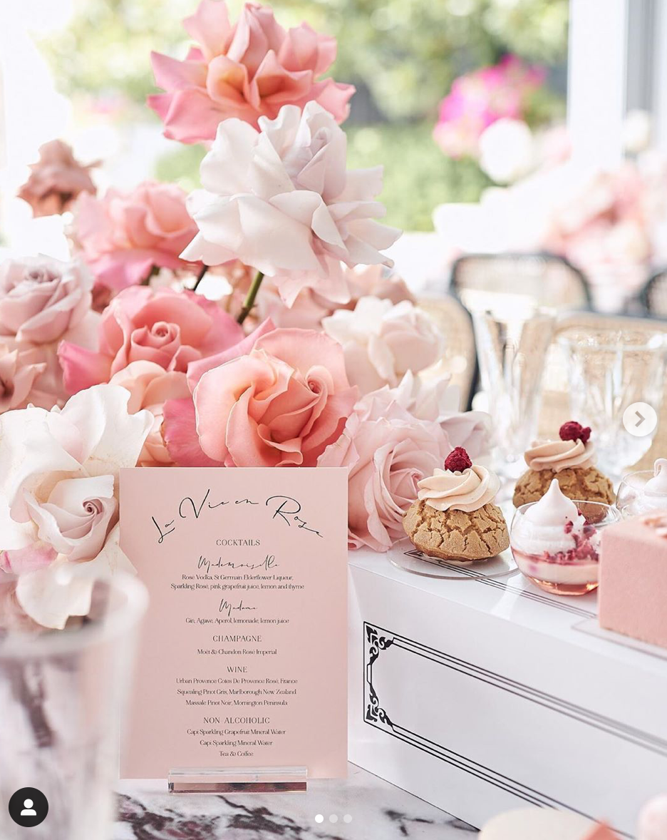 Custom Menu | Bridal Shower | Wedding | Baby Shower