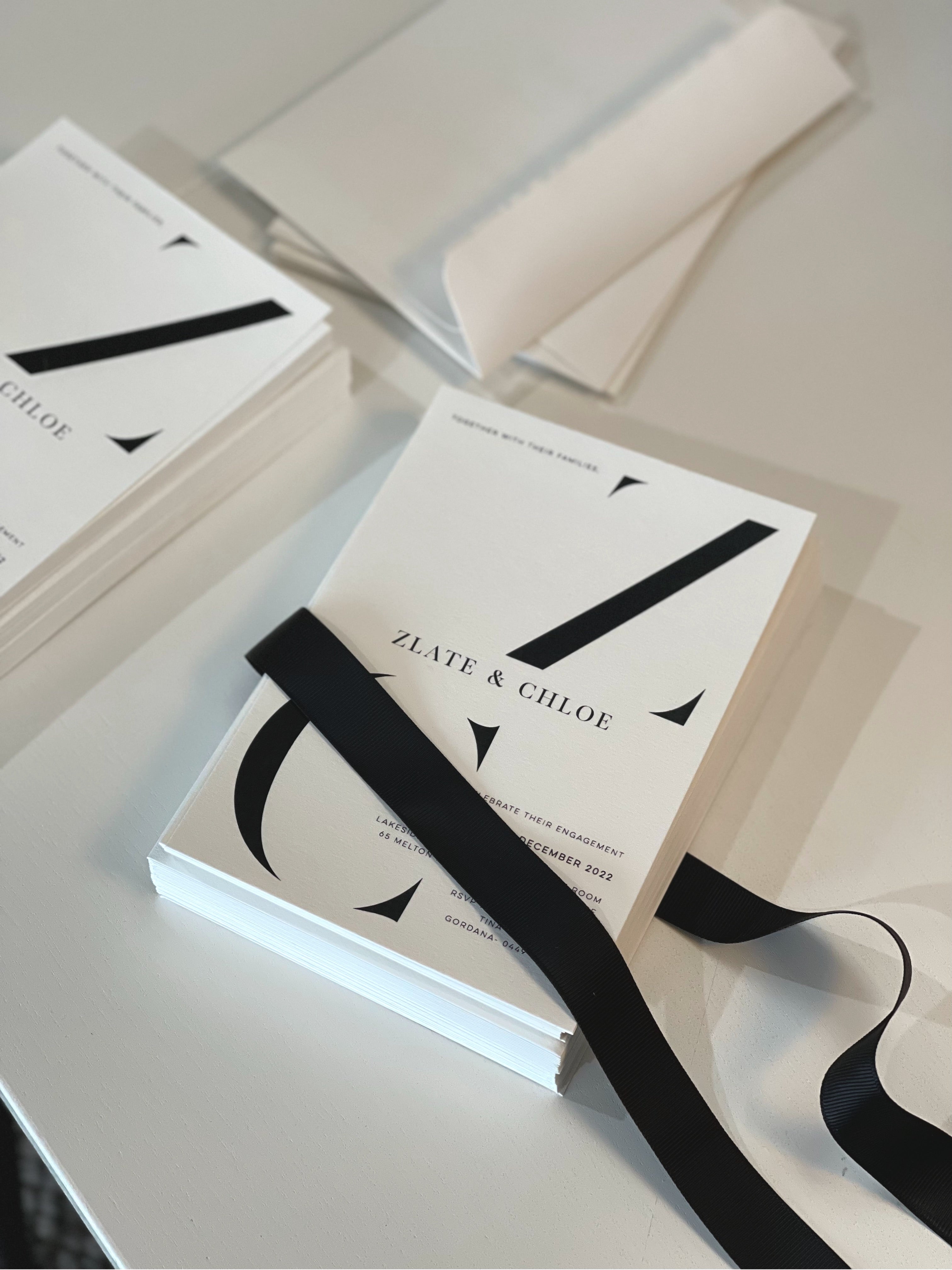 Chloe | Engagement Invitation