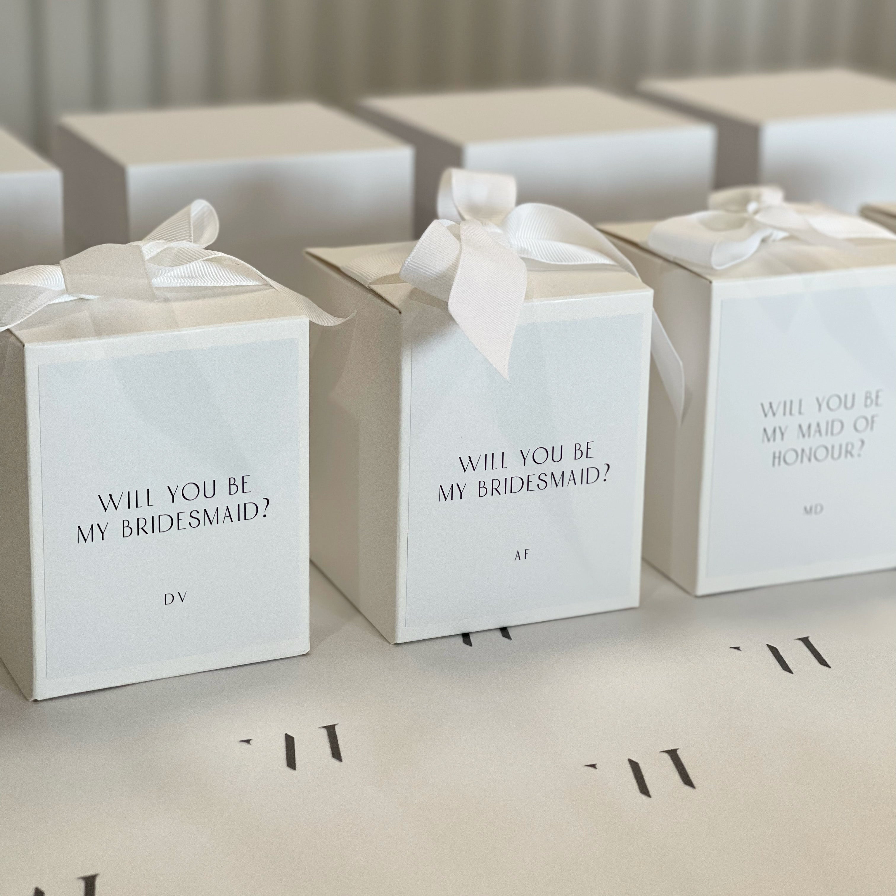 Bridesmaid Candles - Personalise as you please
