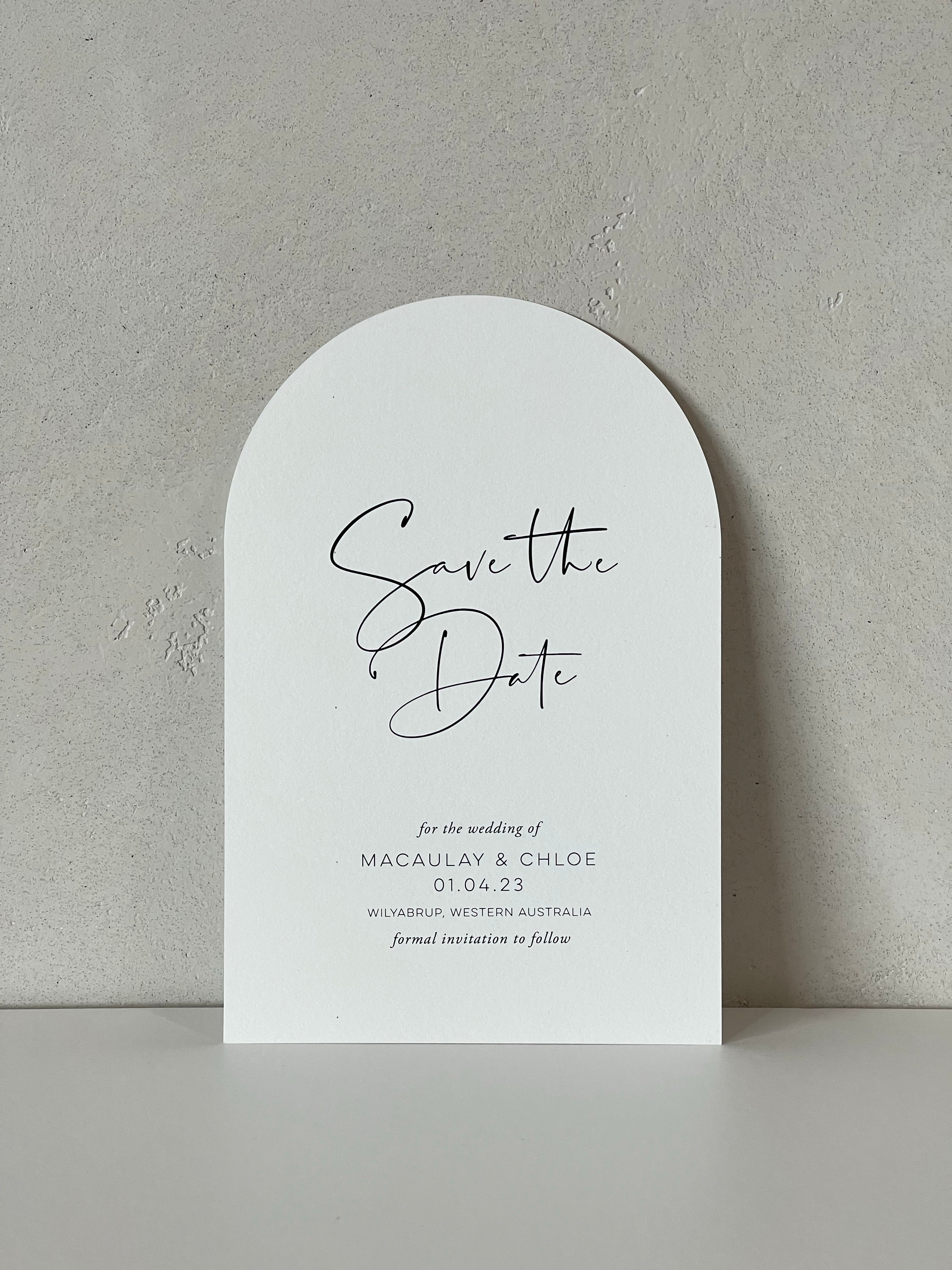 Chelsea | Save the Date Invitation